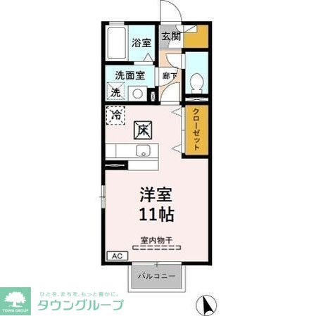 レセンテ・ジュンの物件間取画像